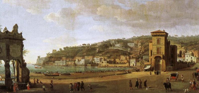william shakespeare a painting showing the of the shoreline at naples China oil painting art